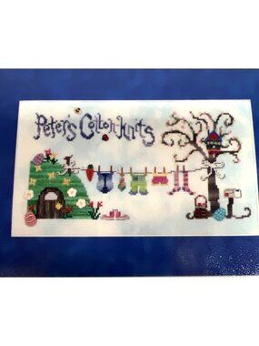 Peters Cotton-Knits Cross Stitch Pattern By Raise The Roof Designs 2005